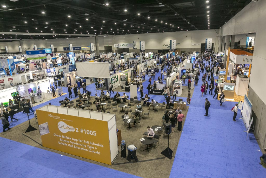 Navigating the ASHG Exhibit & Poster Hall ASHG